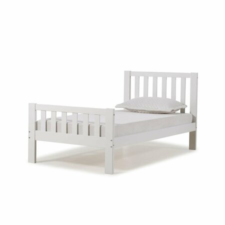 KD CAMA DE BEBE Aurora Twin Size Wood Bed White KD3251409